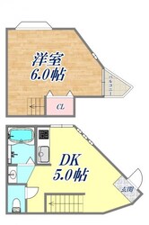 フラーリッシュ甲子園の物件間取画像